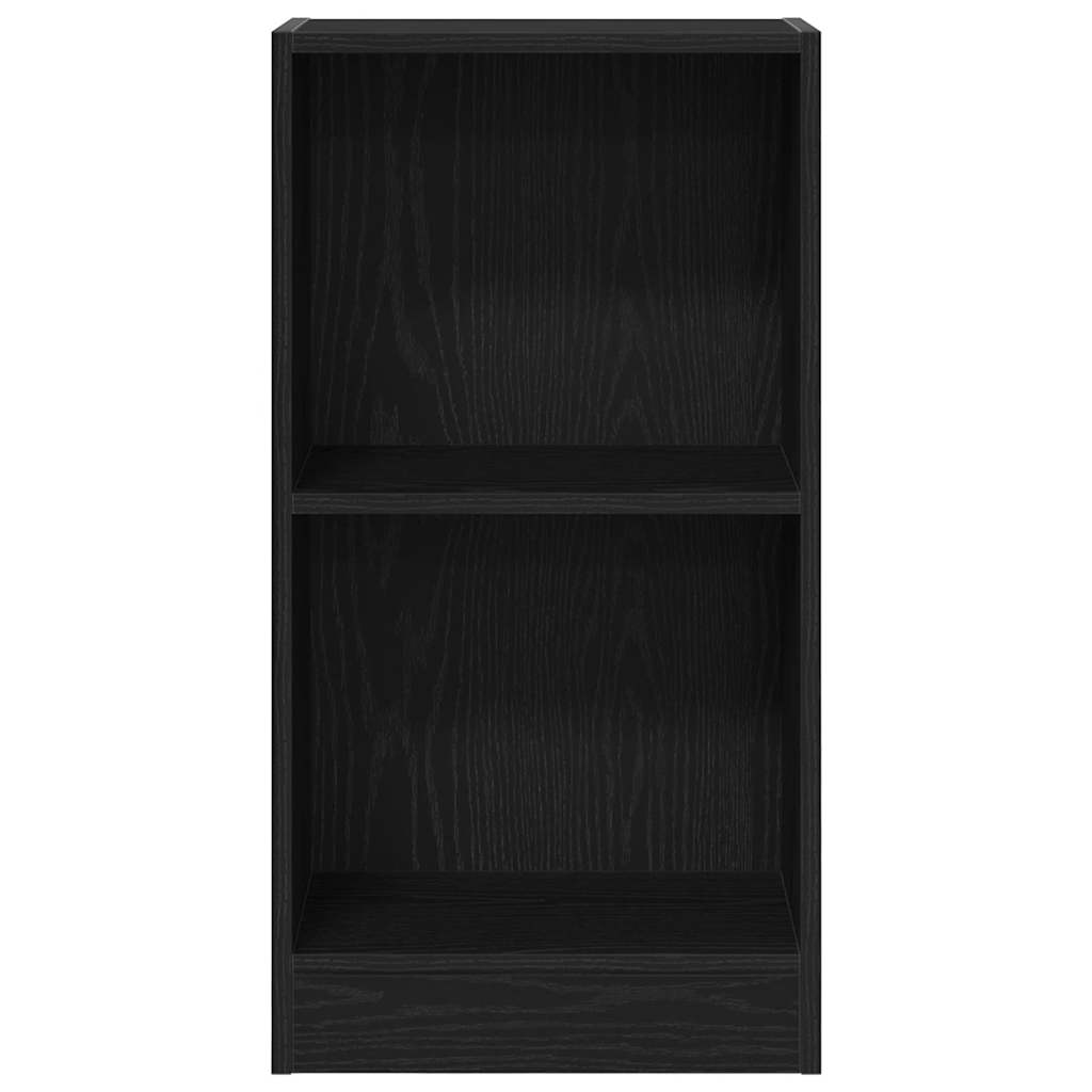 Bibliothèque chêne noir 40x24x76 cm bois d'ingénierie - XIOS