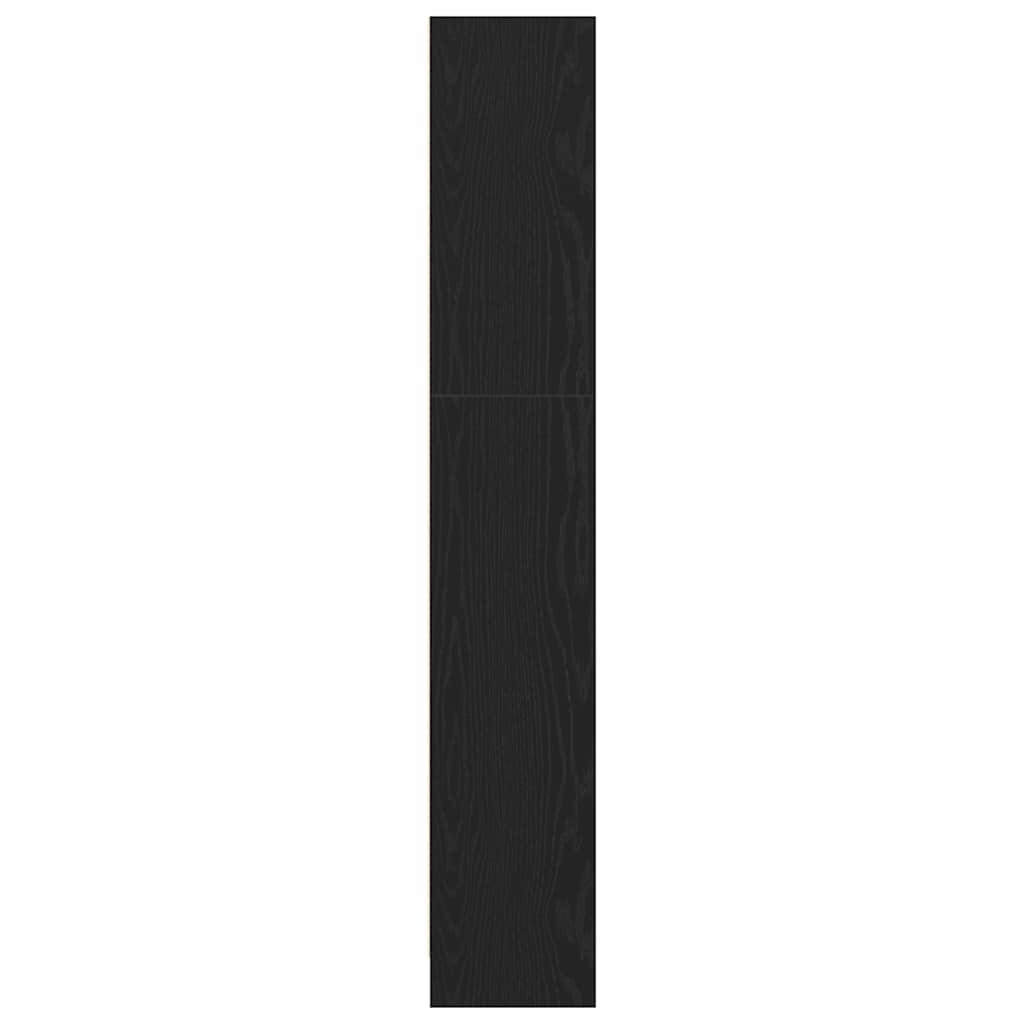 Bibliothèque à 4 niveaux chêne noir 80x24x143 cm - XIOS