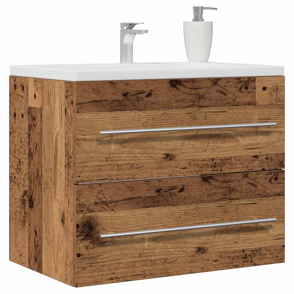 Meuble de salle de bain vieux bois 60x38,5x48 cm Ensembles de mobilier pour salles de bains vidaXL