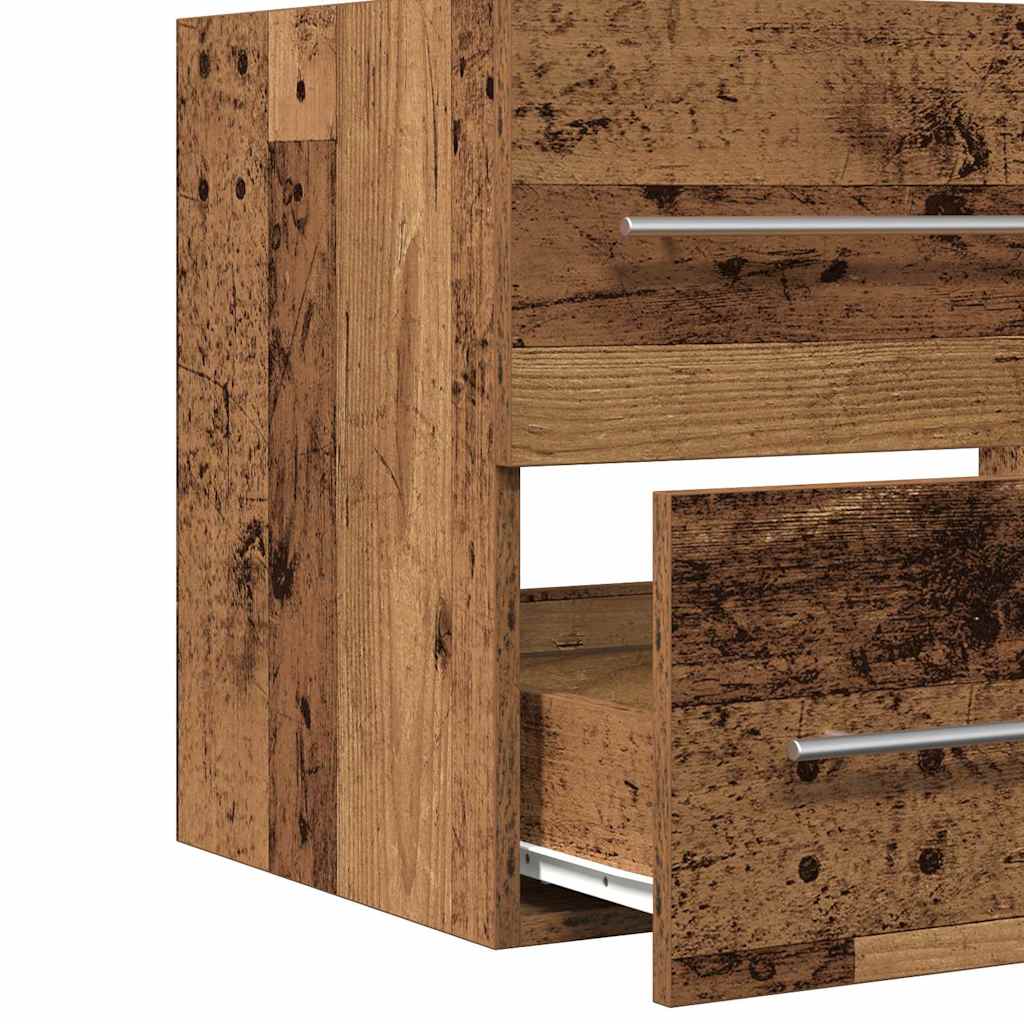 Meuble de salle de bain vieux bois 60x38,5x48 cm Ensembles de mobilier pour salles de bains vidaXL