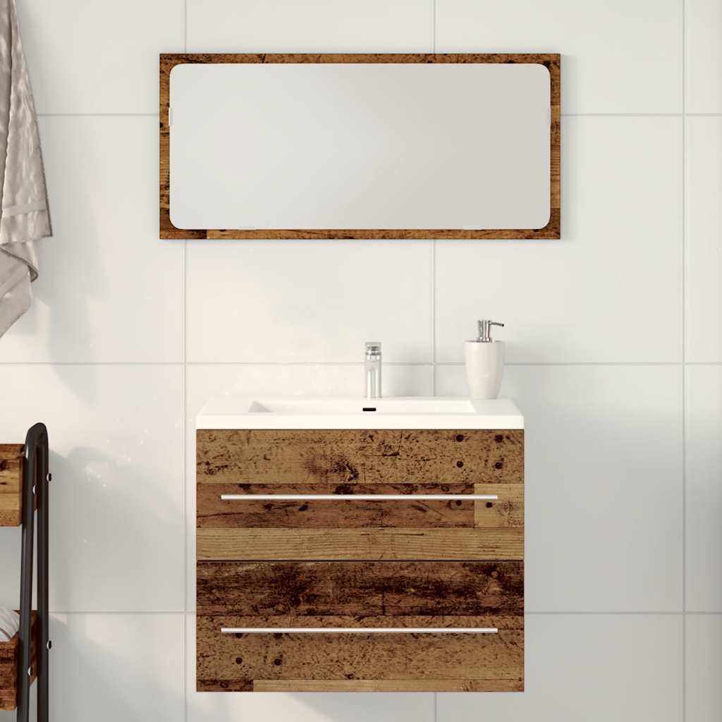 Meuble de salle de bain vieux bois 60x38,5x48 cm Ensembles de mobilier pour salles de bains vidaXL