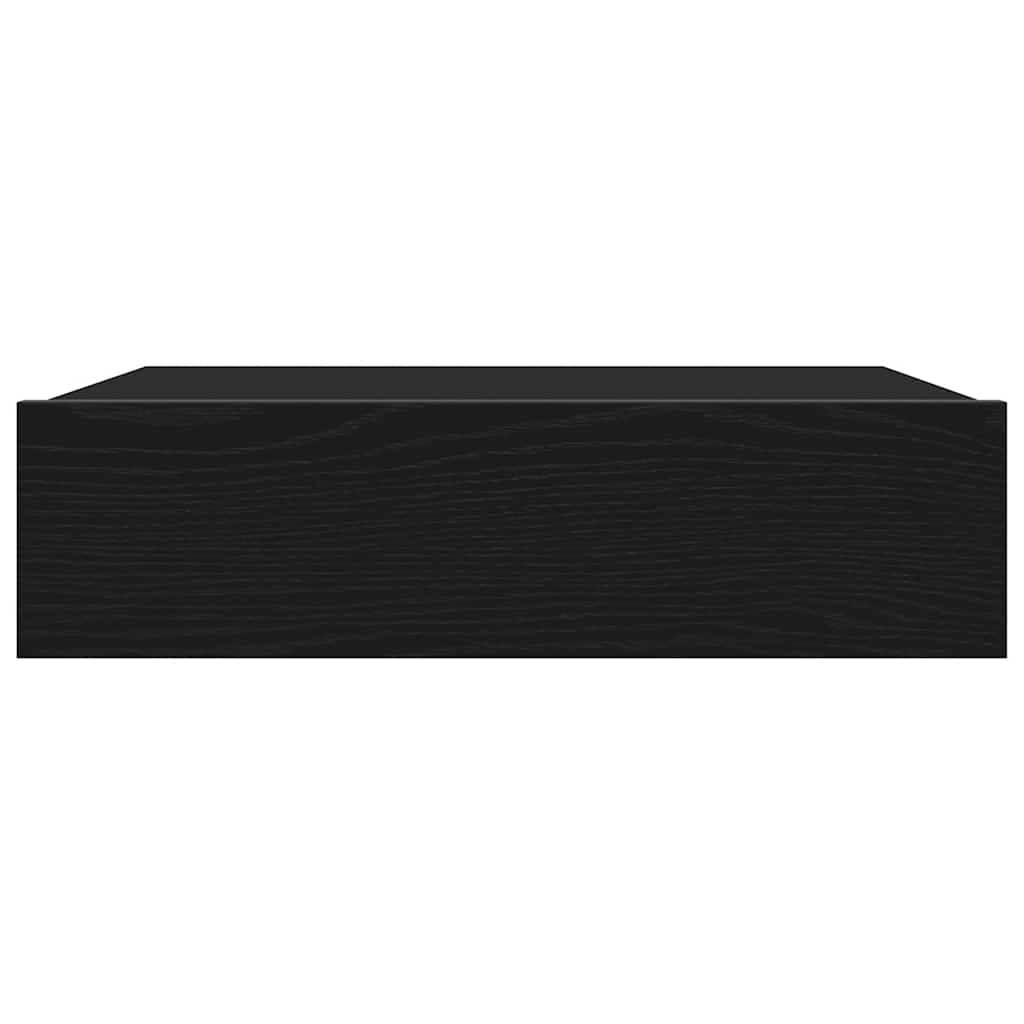 Meubles TV avec éclairage LED 2 pièces Chêne noir 60 x 35 x 15,5 cm - XIOS
