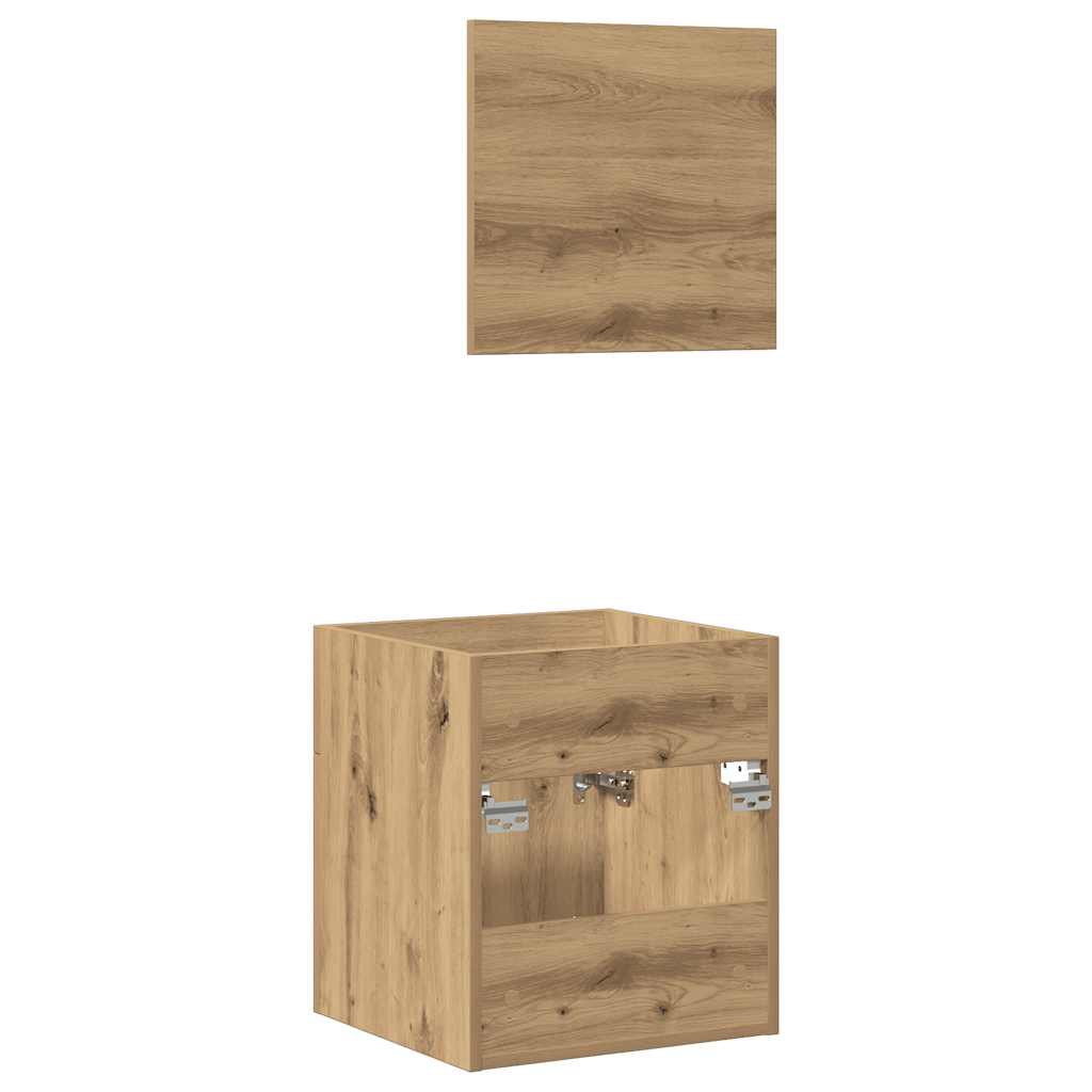 Ensemble de meubles salle de bain 2 pcs bois d'ingénierie Ensembles de mobilier pour salles de bains vidaXL