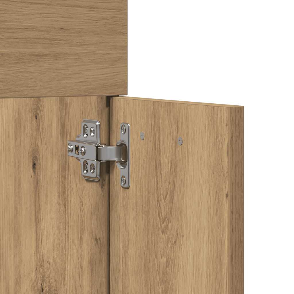 Ensemble de meubles salle de bain 2 pcs bois d'ingénierie Ensembles de mobilier pour salles de bains vidaXL