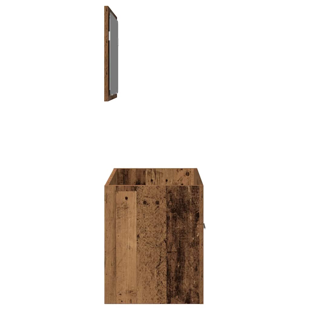 Ensemble de meubles salle de bain 2 pcs bois d'ingénierie Ensembles de mobilier pour salles de bains vidaXL