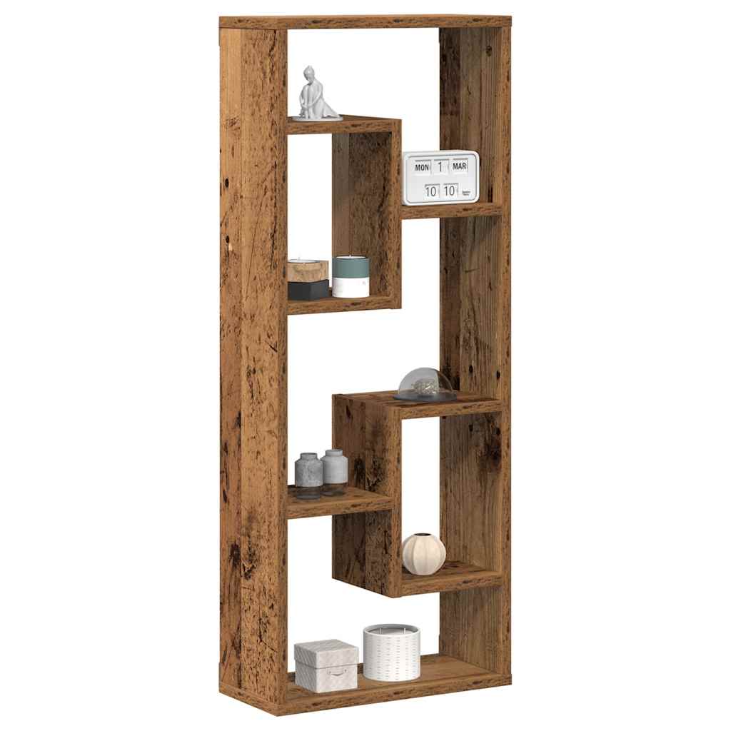 Étagère murale en bois ancien 36 x 16 x 90 cm Bois d'ingénierie - XIOS