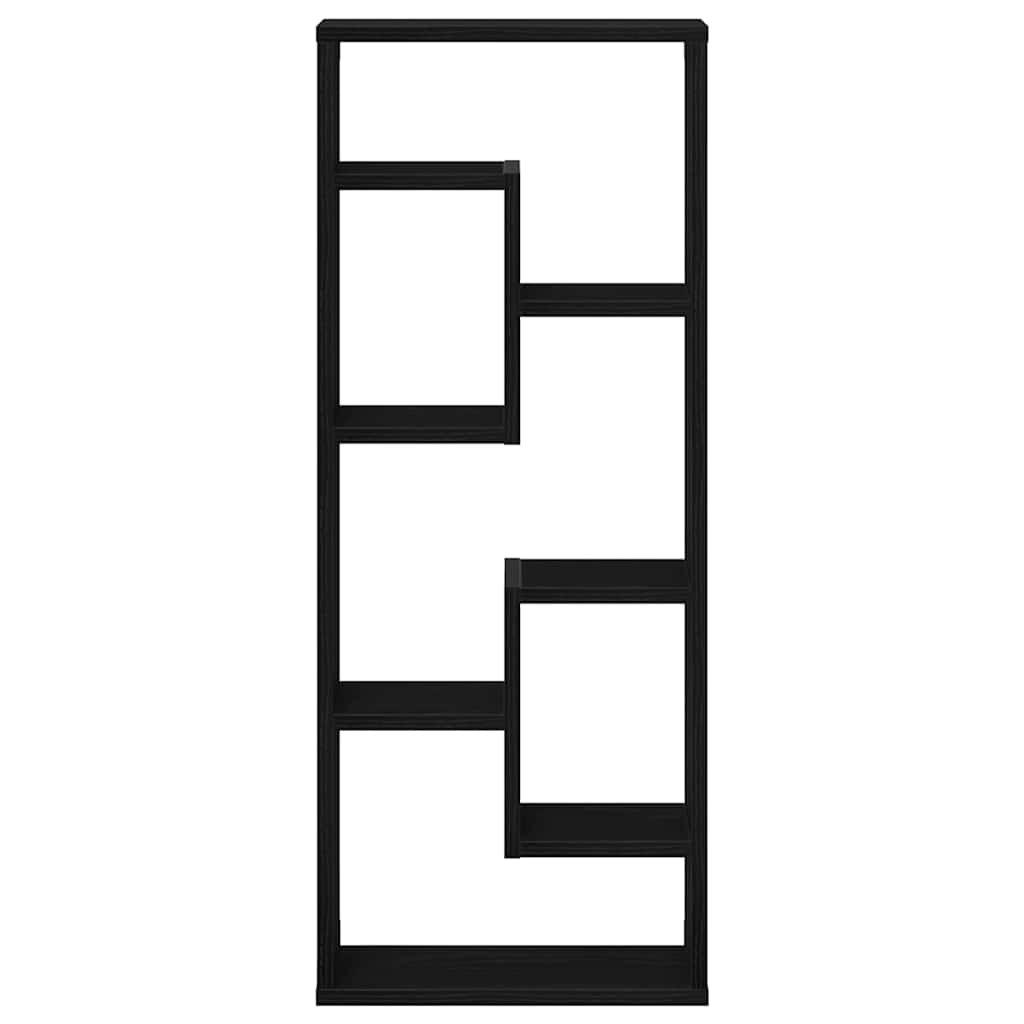 Étagère murale Chêne noir 36x16x90 cm Bois d'ingénierie - XIOS