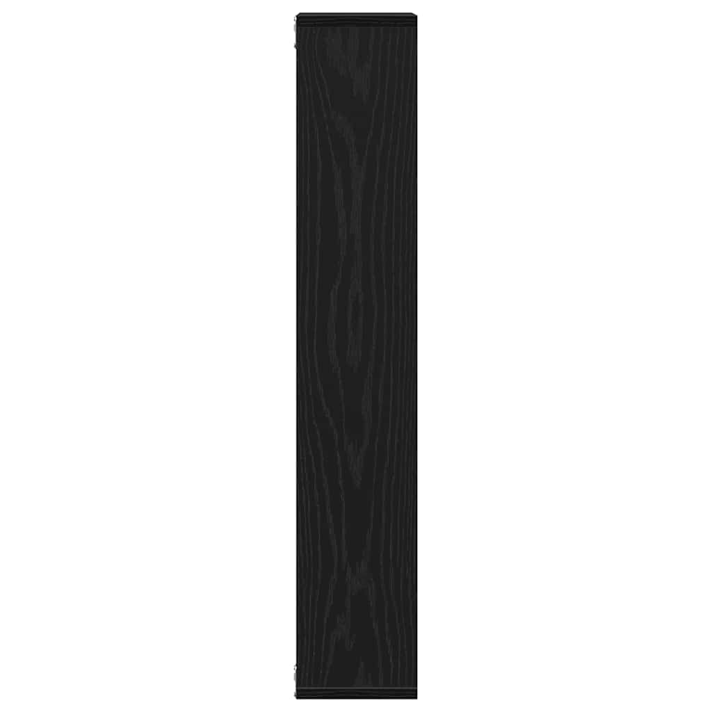Étagère murale Chêne noir 36x16x90 cm Bois d'ingénierie - XIOS