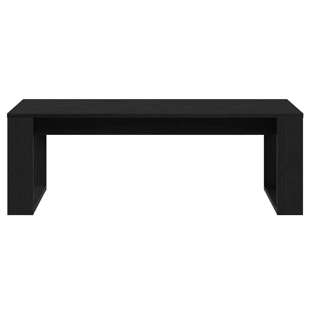 Table Basse Chêne noir 102 x 50 x 35 cm Bois d'ingénierie - XIOS