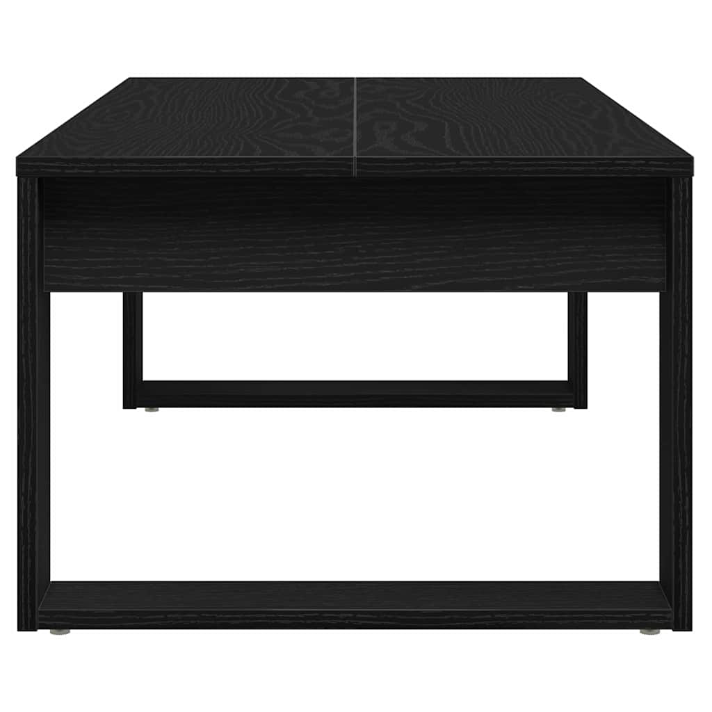 Table Basse Chêne noir 102 x 50 x 35 cm Bois d'ingénierie - XIOS