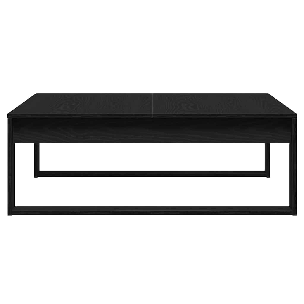 Table basse Chêne noir 100 x 100 x 35 cm Bois d'ingénierie - XIOS
