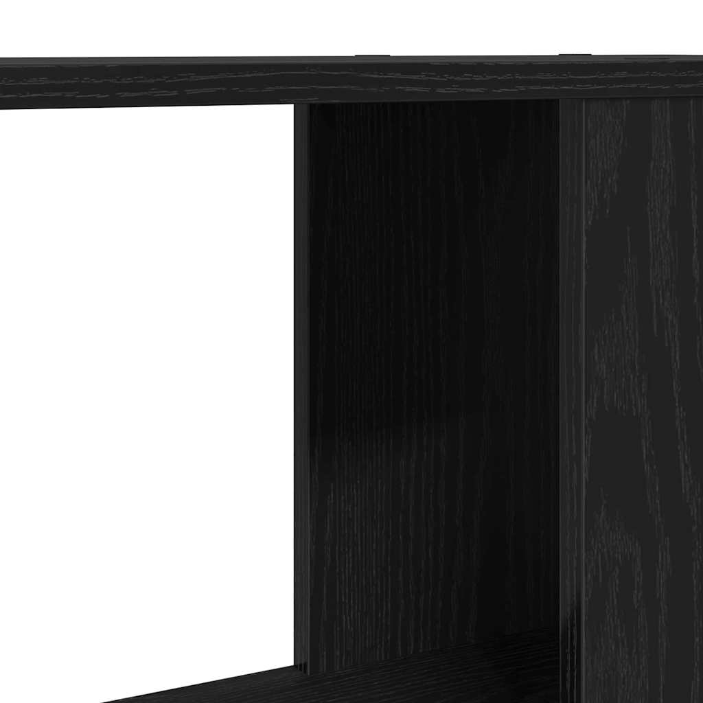 Meuble TV chêne noir 60x24x32 cm bois d'ingénierie - XIOS