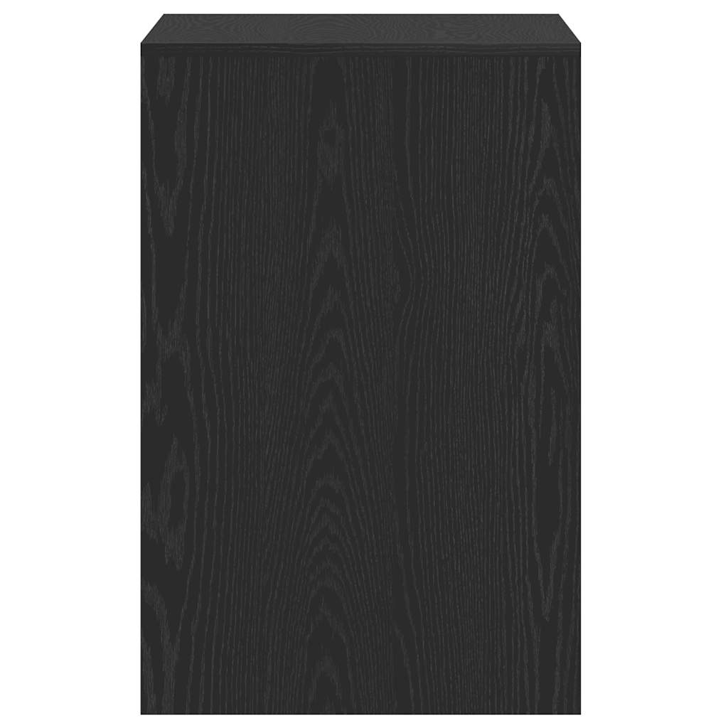 Bureau chêne noir 101x50x76,5 cm Bois d'ingénierie Bureaux vidaXL