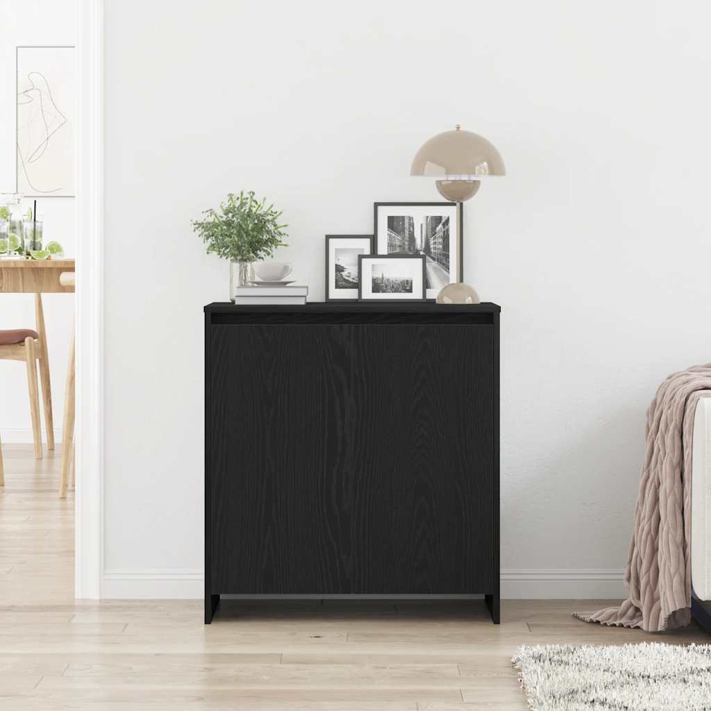 Buffet Chêne noir 70x41x75 cm Bois d'ingénierie - XIOS