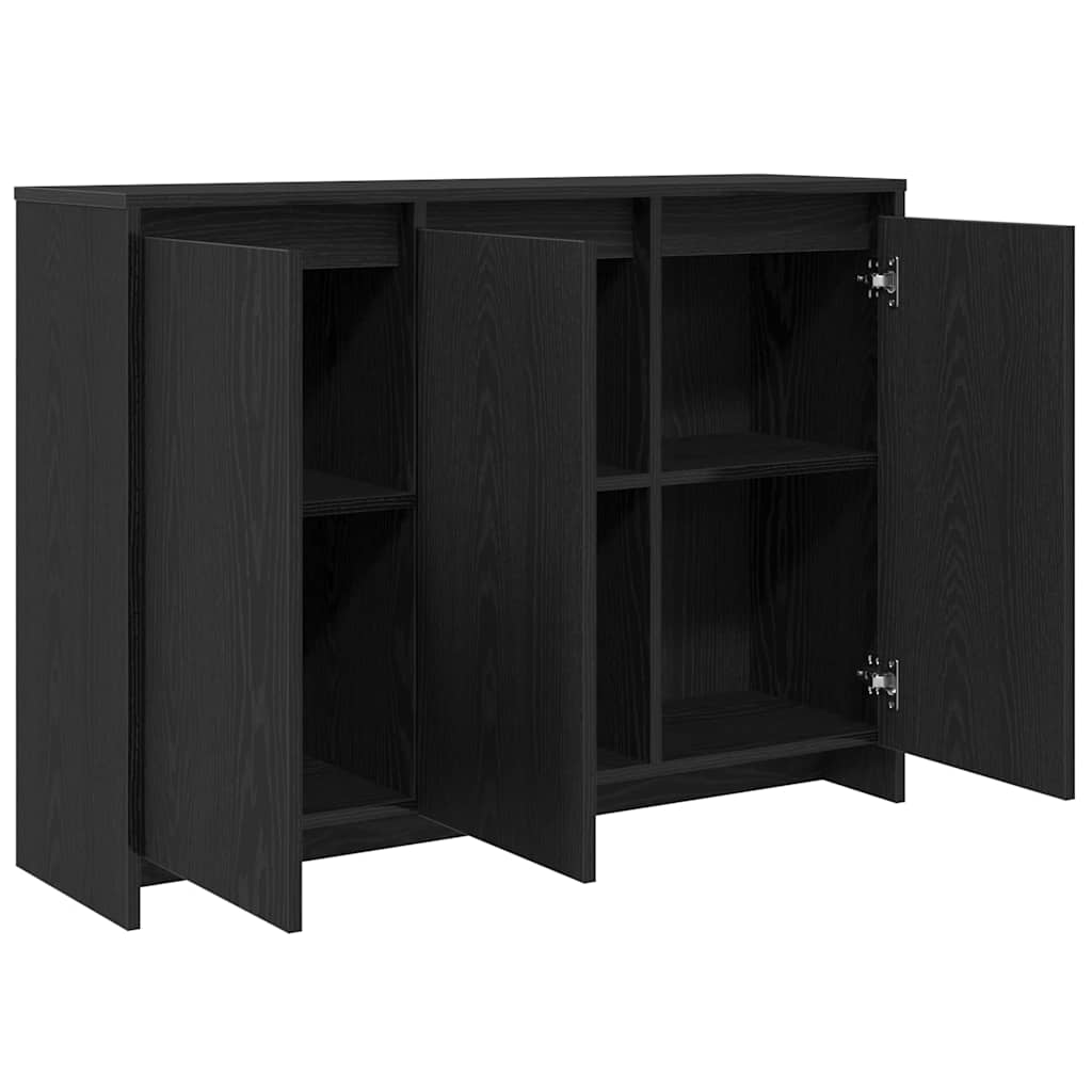 Buffet Noir 102 x 33 x 75 cm Bois d'ingénierie - XIOS