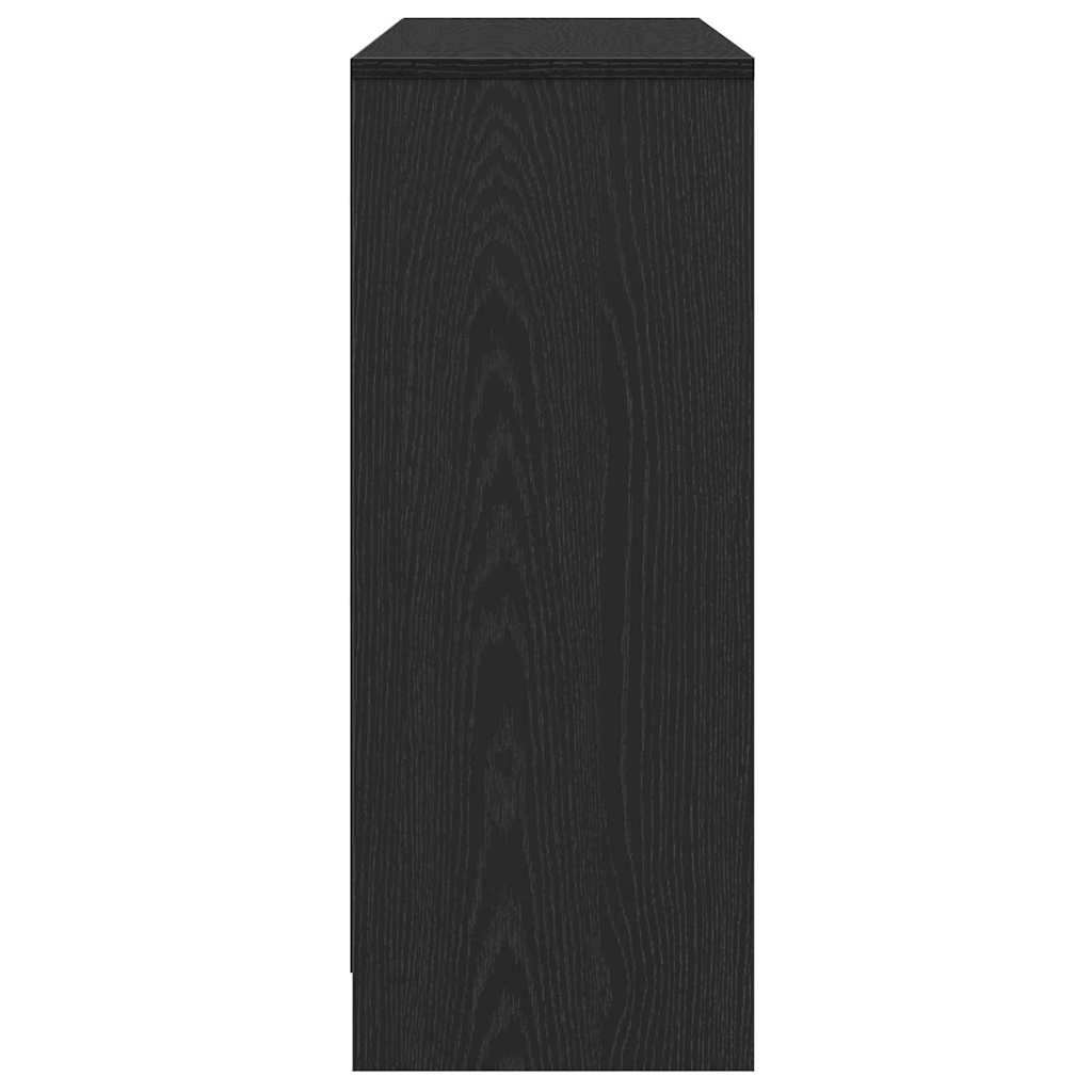Buffet Noir 102 x 33 x 75 cm Bois d'ingénierie - XIOS