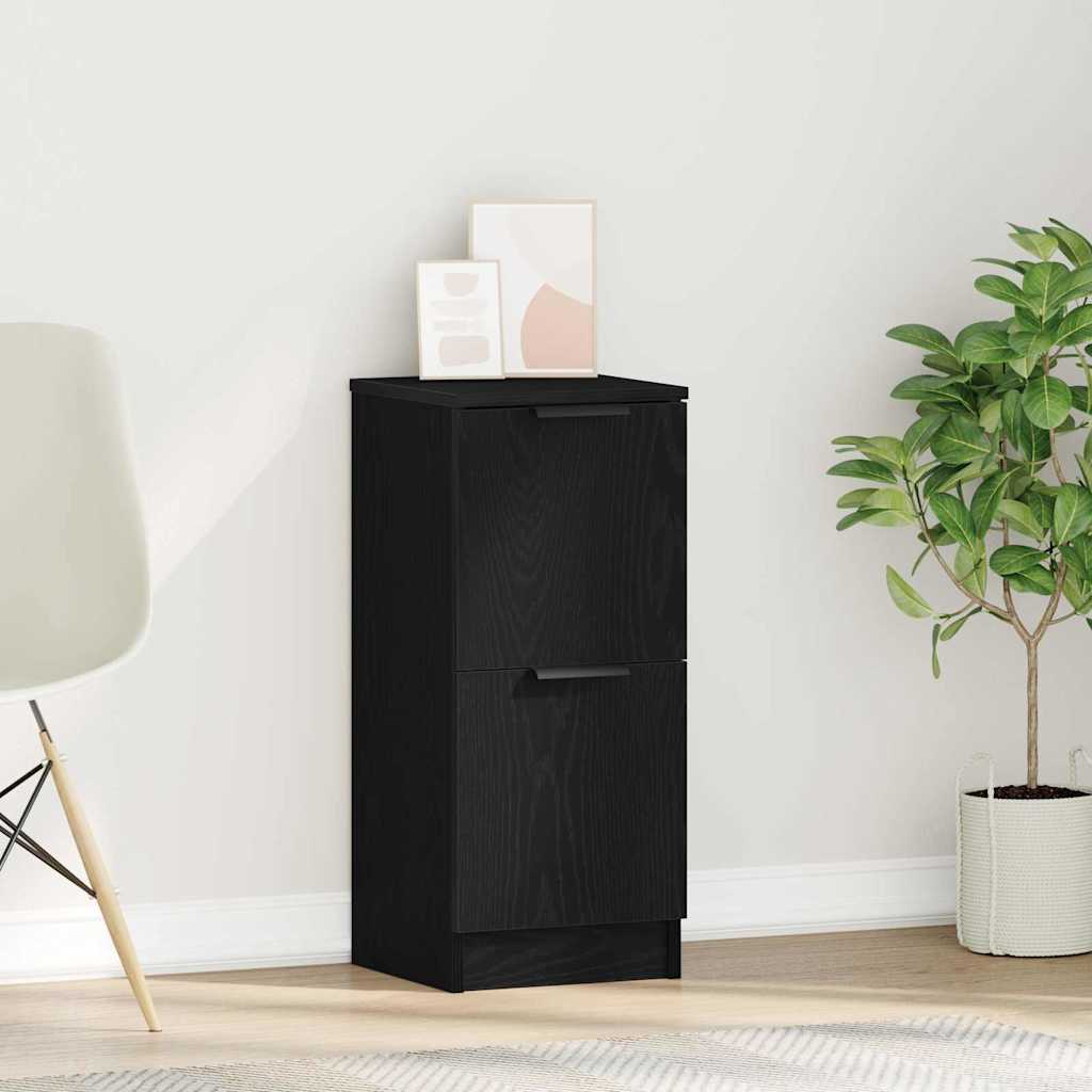Buffet Chêne noir 30 x 30 x 70 cm Bois d'ingénierie - XIOS