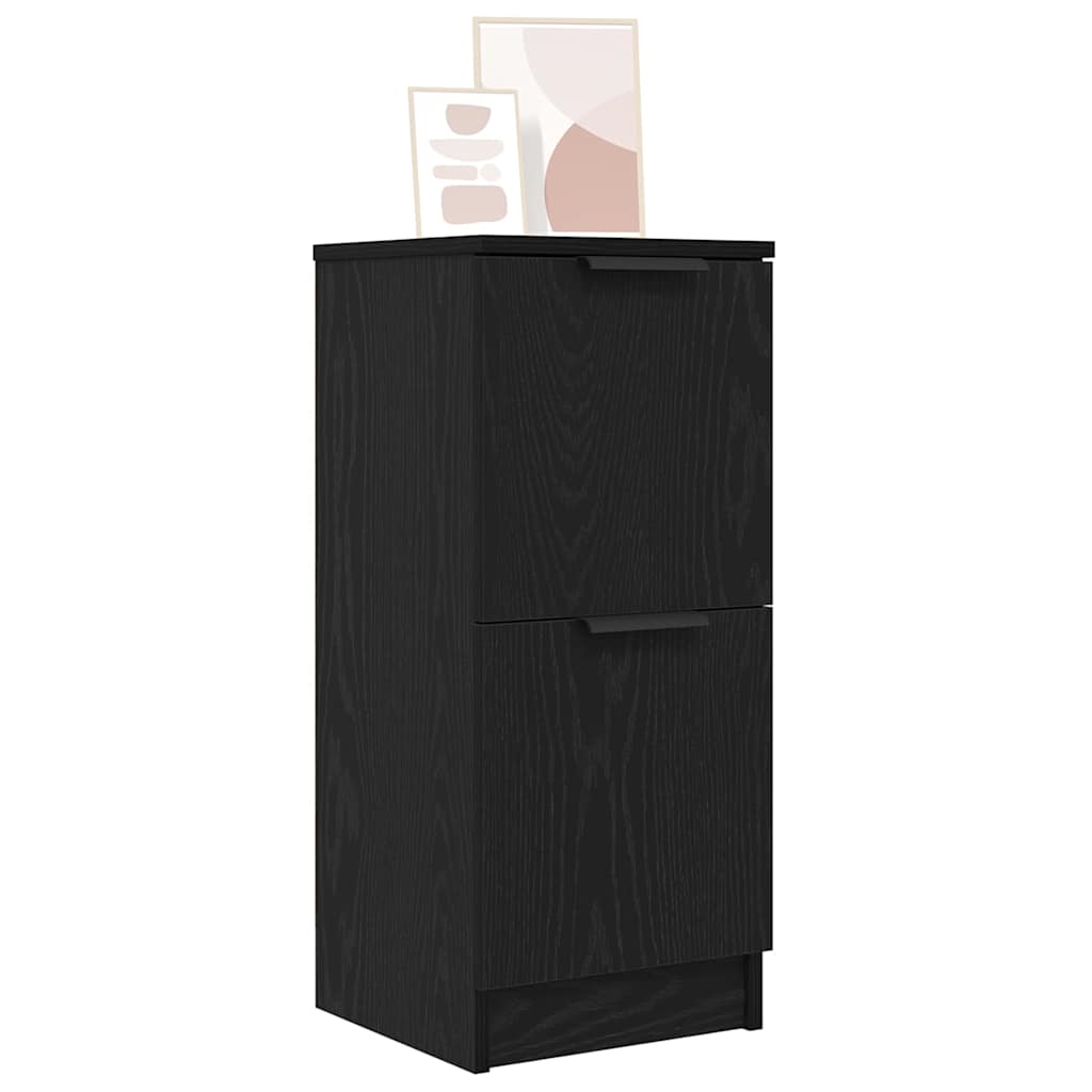 Buffet Chêne noir 30 x 30 x 70 cm Bois d'ingénierie - XIOS