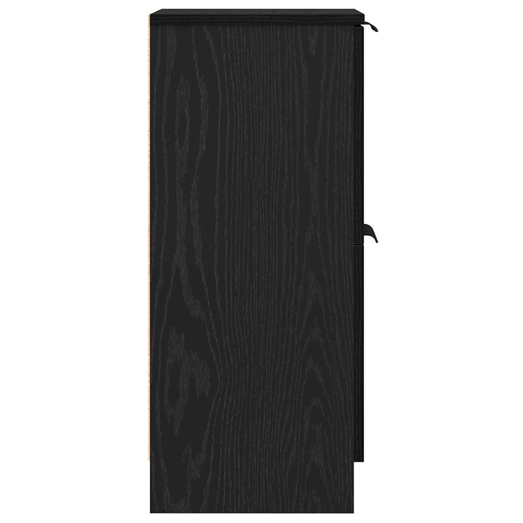 Buffet Chêne noir 30 x 30 x 70 cm Bois d'ingénierie - XIOS