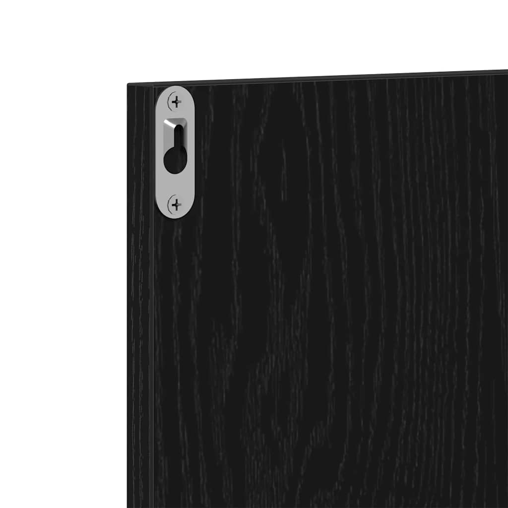 Set de meubles de couloir 4 pcs Chêne noir 80 x 30,5 x 40 cm - XIOS