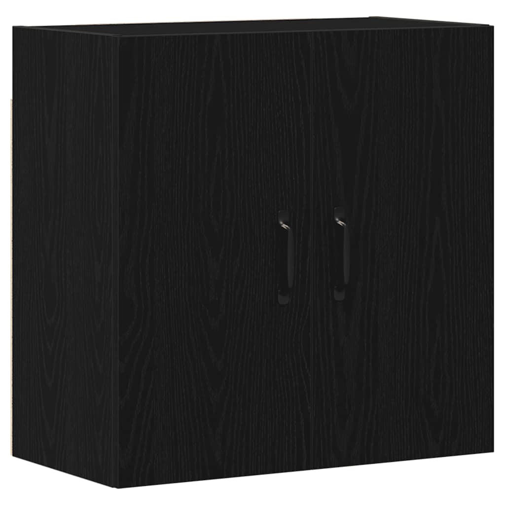 Armoire murale en chêne noir 60 x 31 x 60 cm Bois d'ingénierie