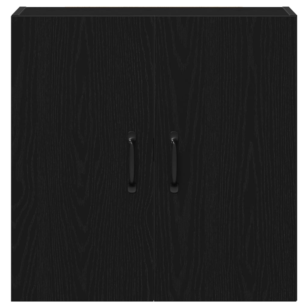 Armoire murale en chêne noir 60 x 31 x 60 cm Bois d'ingénierie