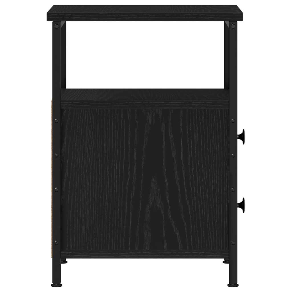 Tables de chevet 2 pièces Chêne noir 34 x 35,5 x 50 cm Bois d'ingénierie - XIOS