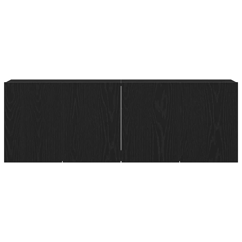 Meubles TV 2 pièces Chêne noir 120 x 30 x 41 cm Bois d'ingénierie - XIOS