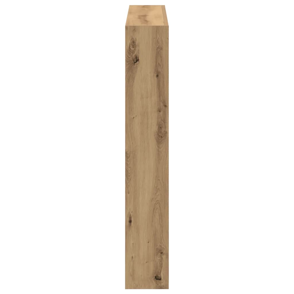 Armoire tête de lit avec LED chêne artisanal 100x17x102 cm - XIOS