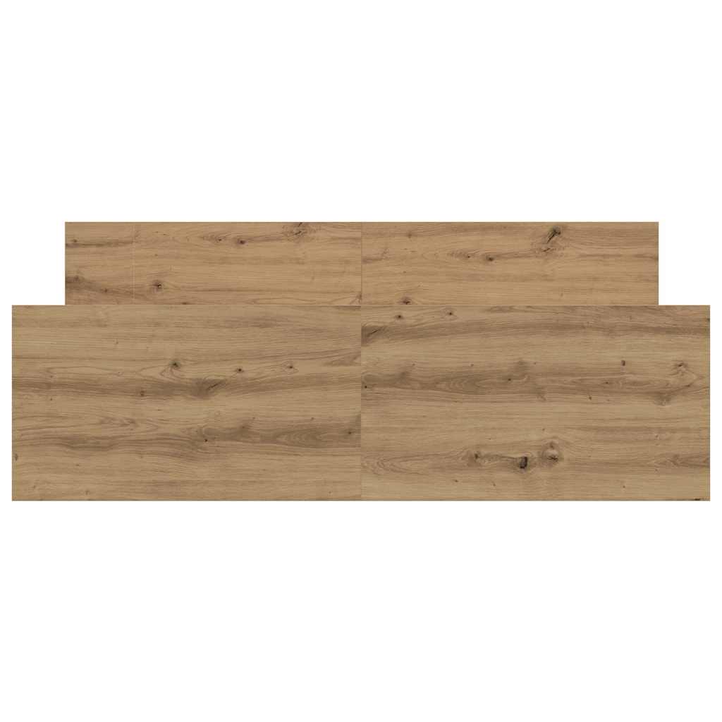 Cadre de lit sans matelas chêne artisanal 150x200 cm - XIOS