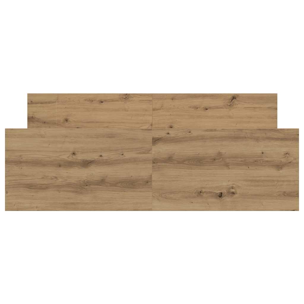 Cadre de lit sans matelas chêne artisanal 140x190 cm - XIOS