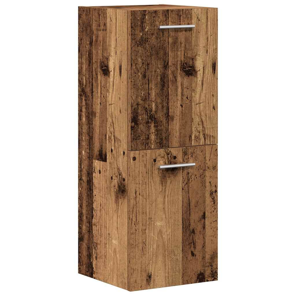 Ensemble de meubles salle de bain 4 pcs bois d'ingénierie