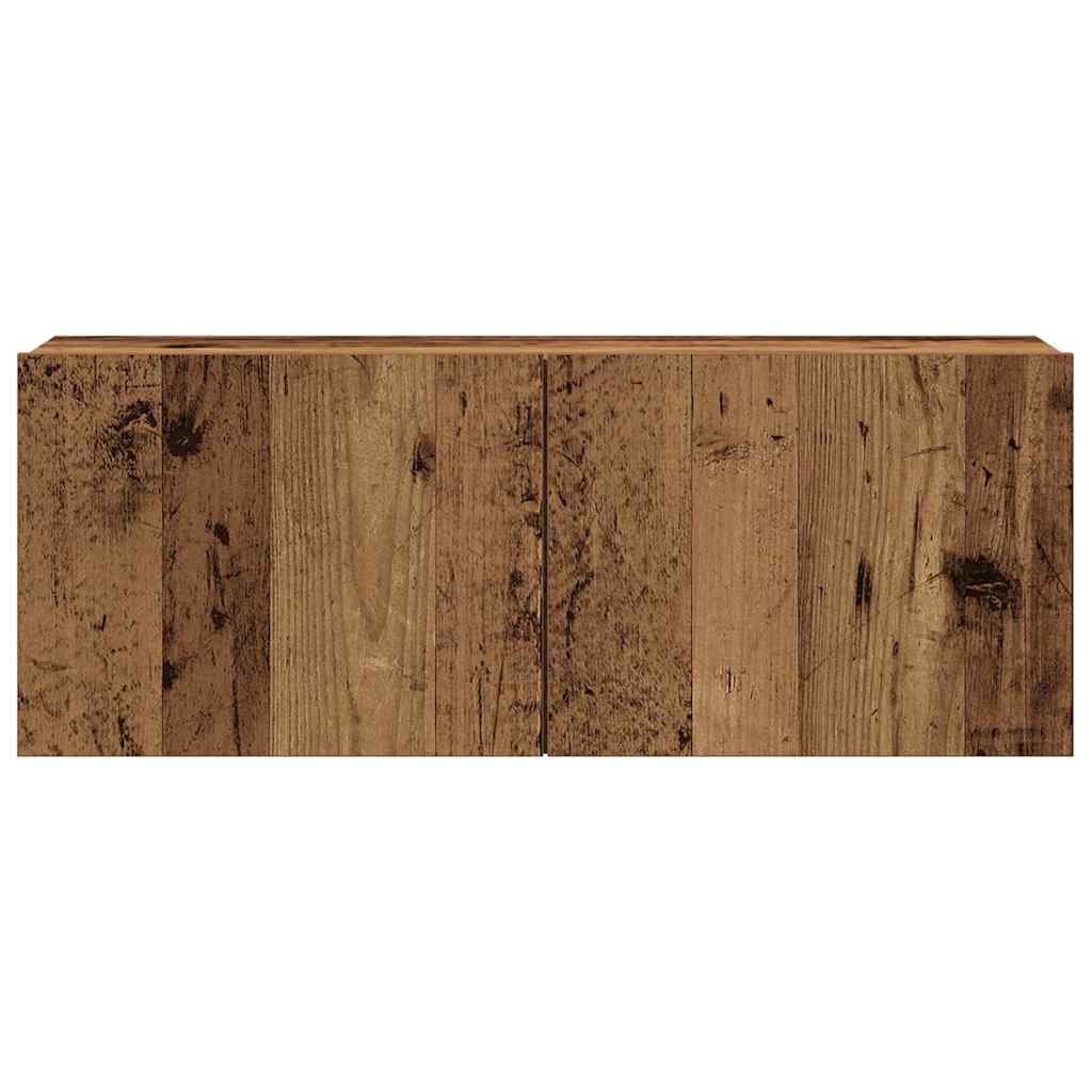 Meubles TV muraux 3 pcs vieux bois bois d'ingénierie - XIOS