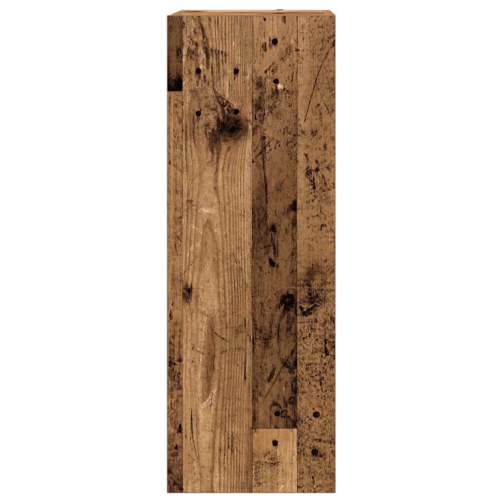Meubles TV muraux 3 pcs vieux bois bois d'ingénierie Meubles TV vidaXL