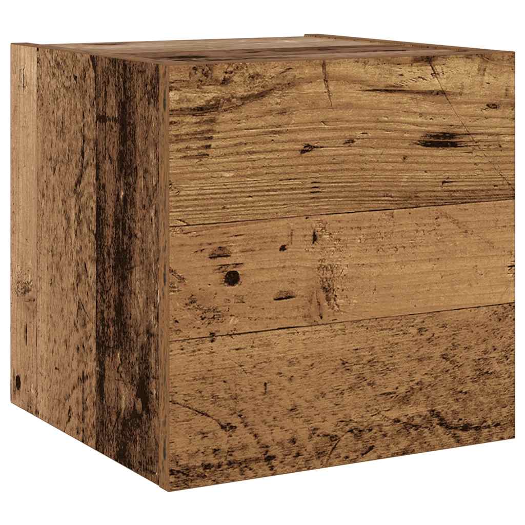 Meubles TV muraux 6 pcs vieux bois bois d'ingénierie - XIOS