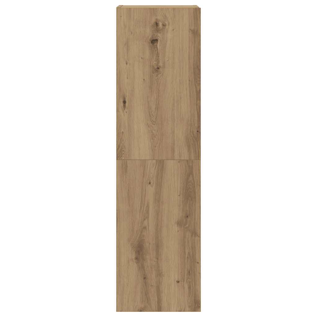 Meubles TV muraux 6 pcs chêne artisanal bois d'ingénierie - XIOS