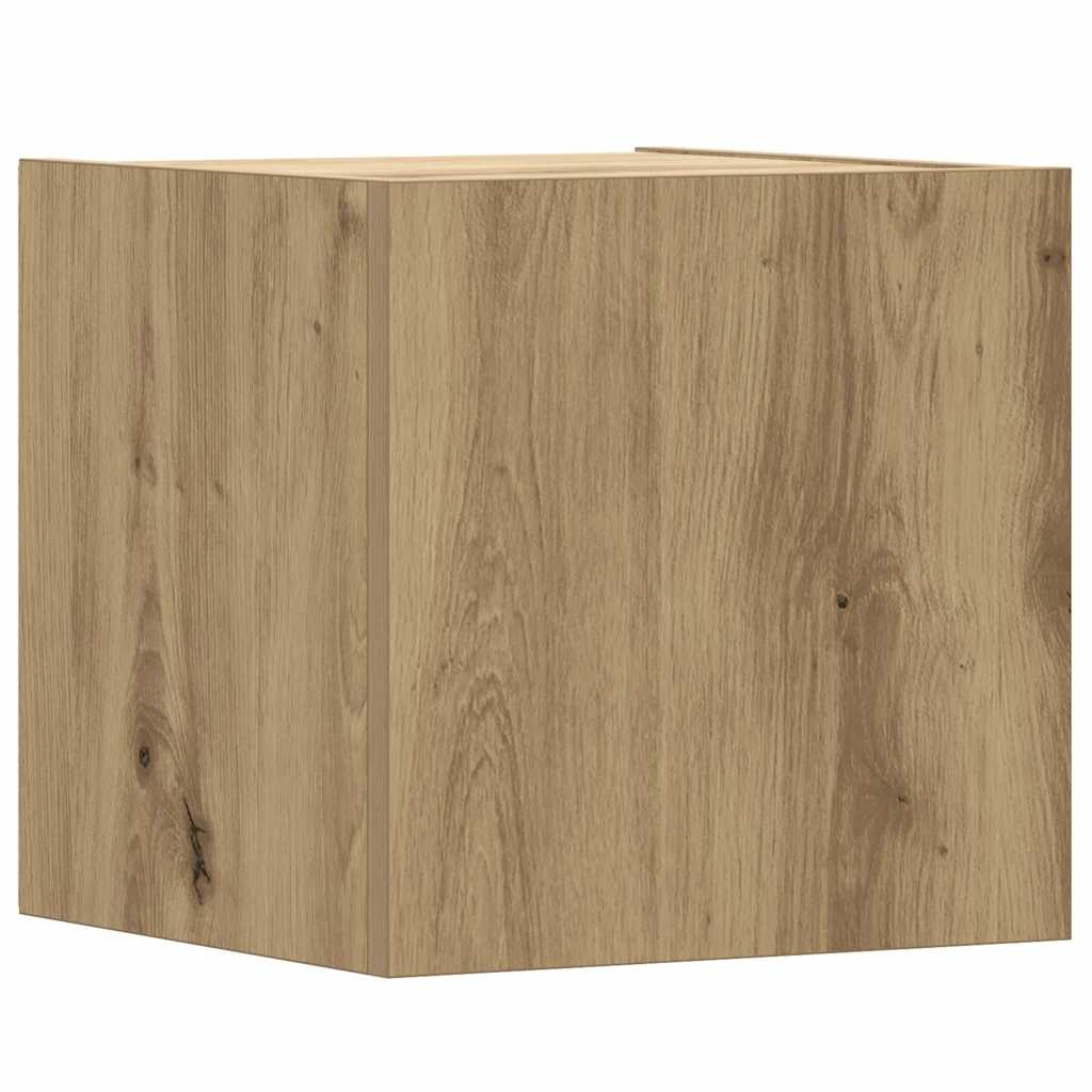 Ensemble de meuble TV mural 6 pcs chêne artisanal - XIOS