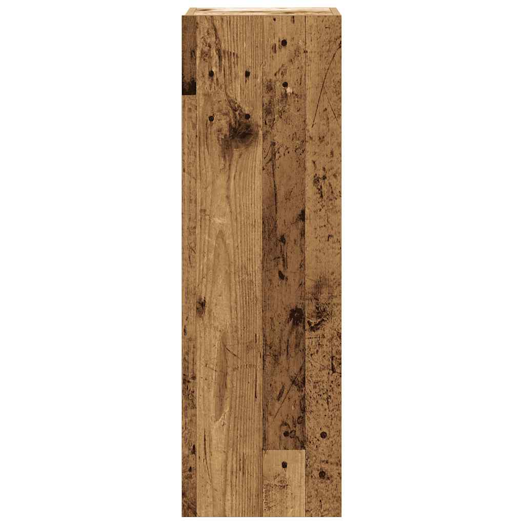 Ensemble de meuble TV mural 5 pcs vieux bois bois d'ingénierie - XIOS