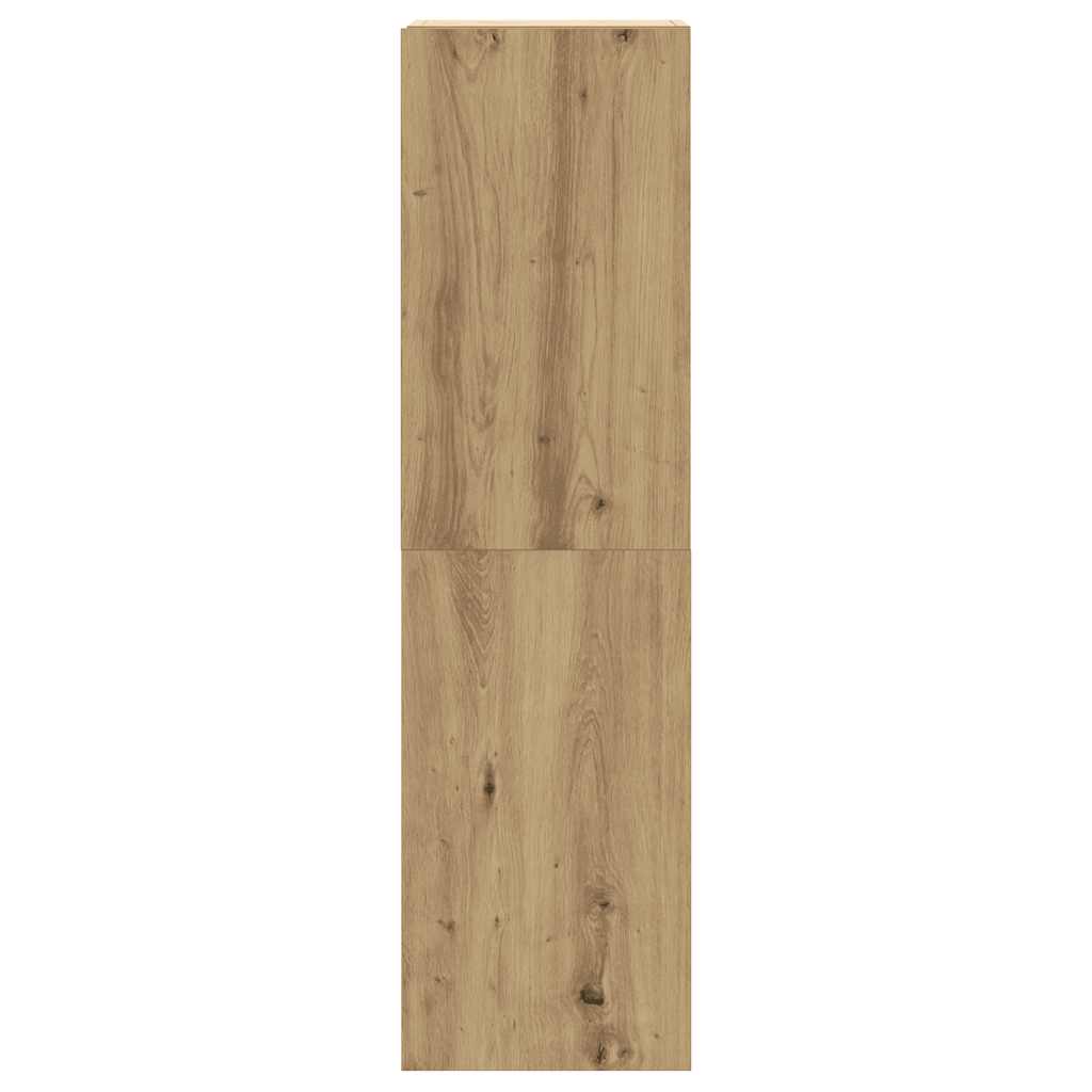 Ensemble de meuble TV mural 8 pcs chêne artisanal - XIOS