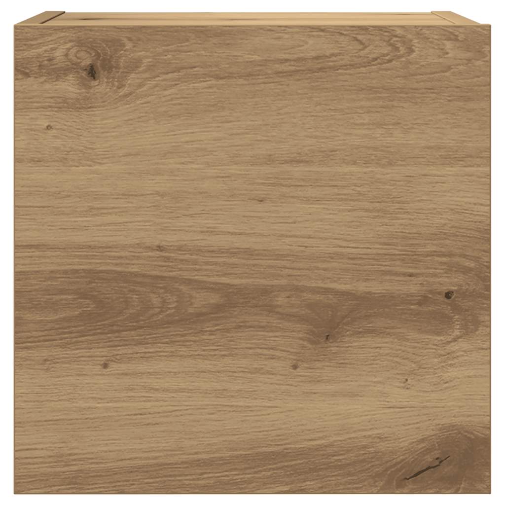 Ensemble de meuble TV mural 7 pcs chêne artisanal - XIOS