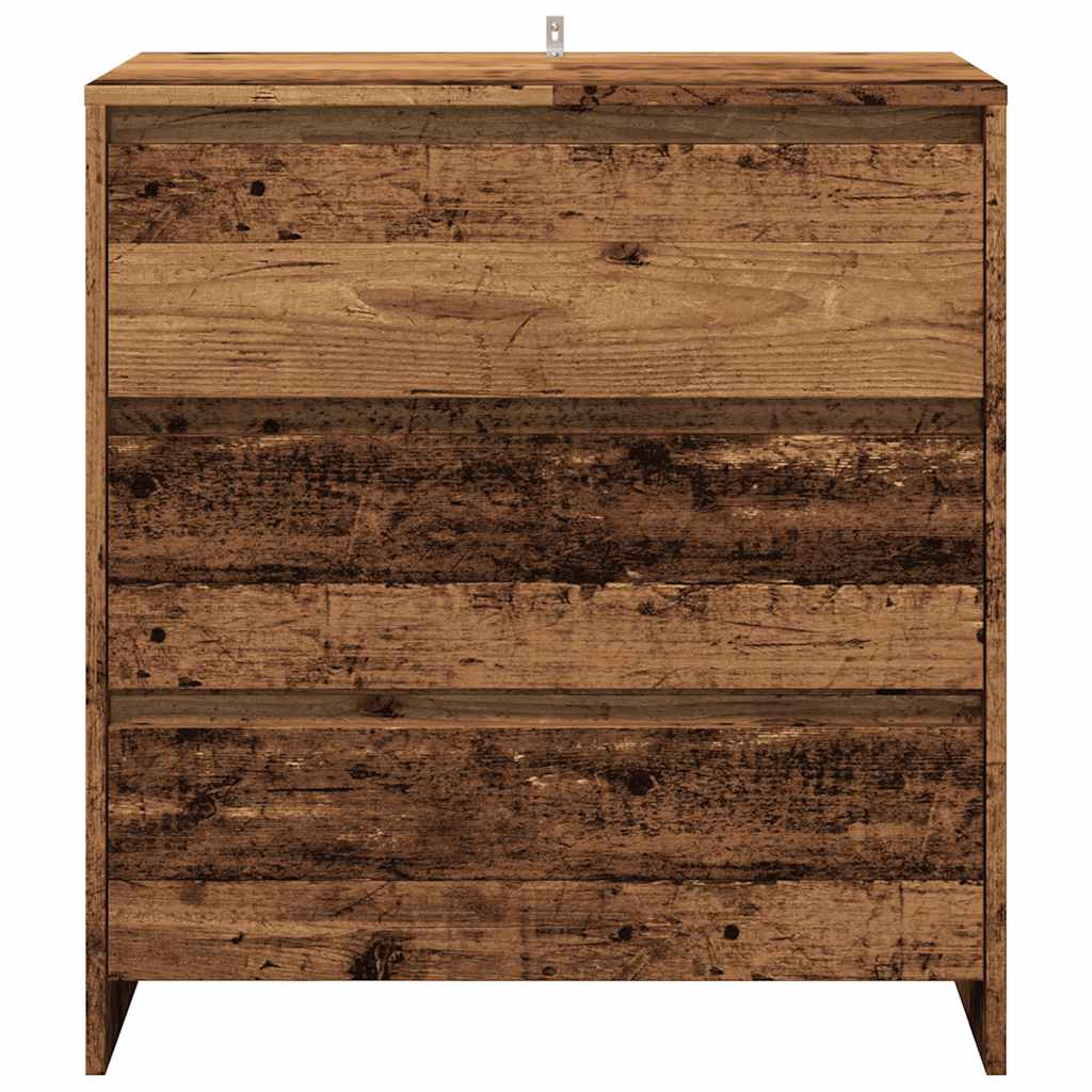 Buffet 3 pcs vieux bois bois d'ingénierie - XIOS