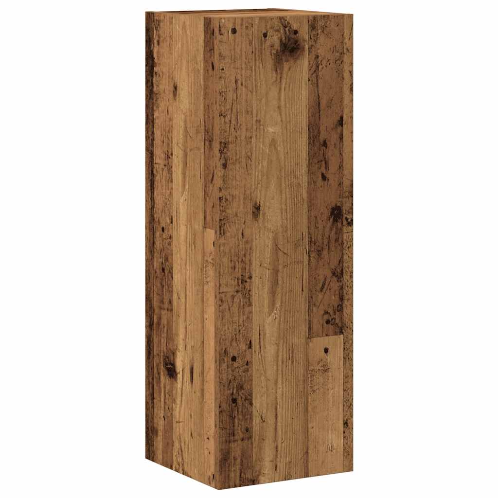 Ensemble de meuble TV mural 5 pcs vieux bois bois d'ingénierie - XIOS