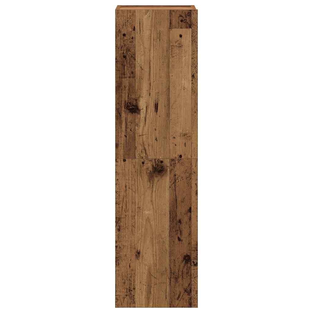 Ensemble de meuble TV mural 3 pcs vieux bois bois d'ingénierie - XIOS