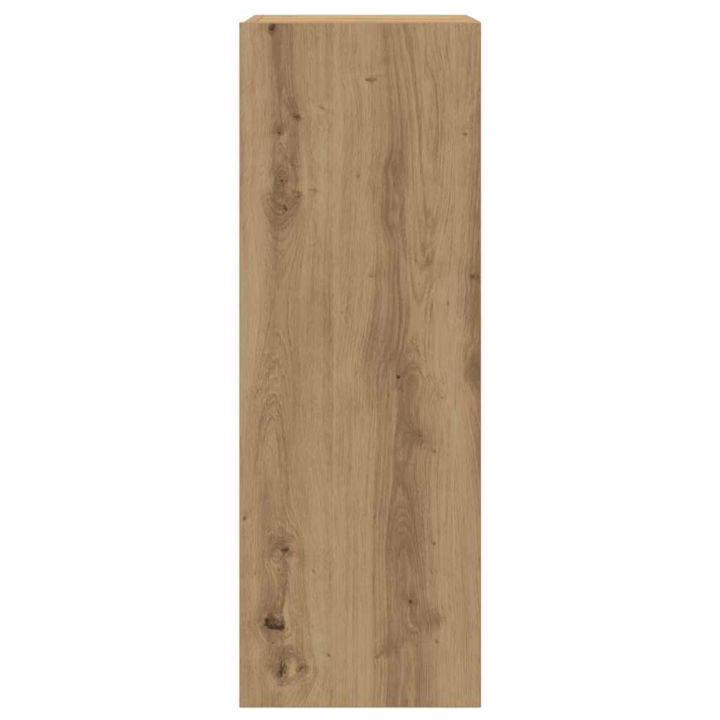 Ensemble de meuble TV mural 5 pcs chêne artisanal - XIOS