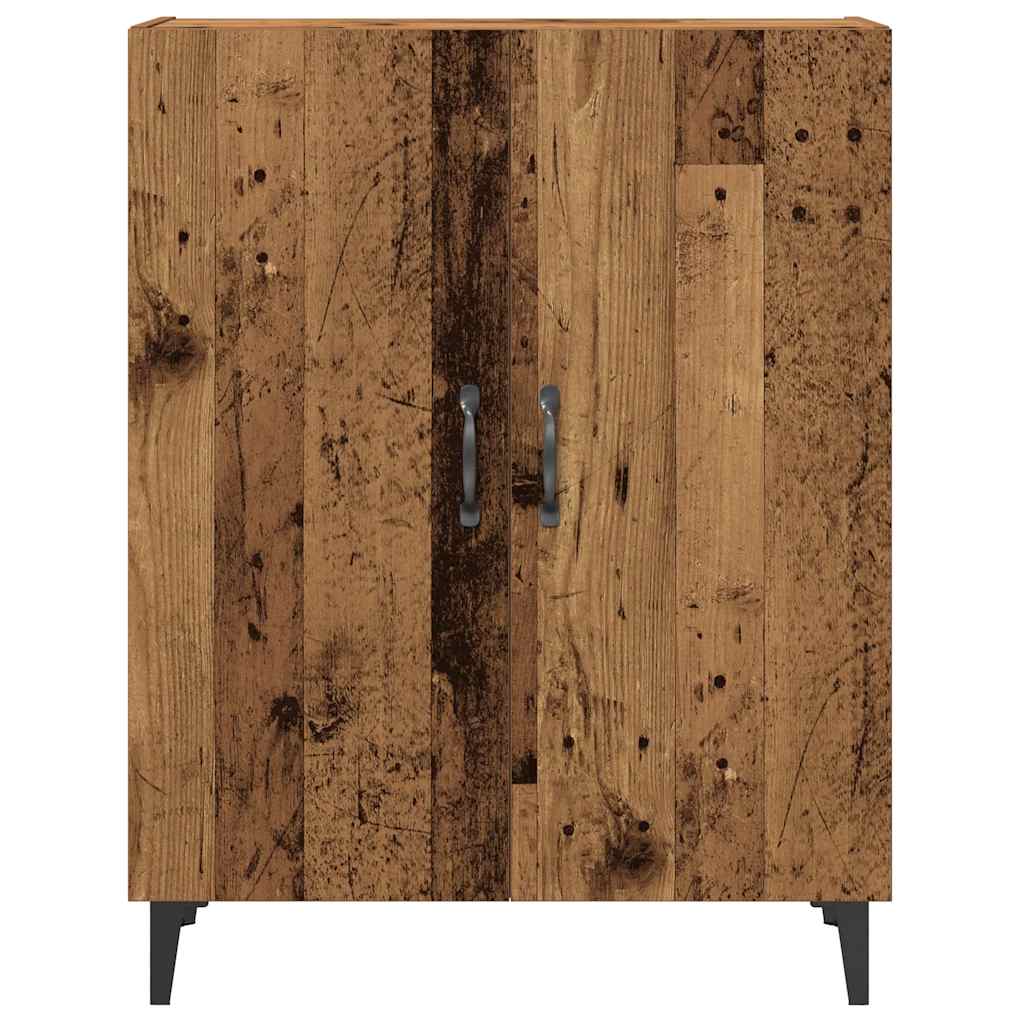 Buffet avec armoire murale vieux bois bois d'ingénierie - XIOS