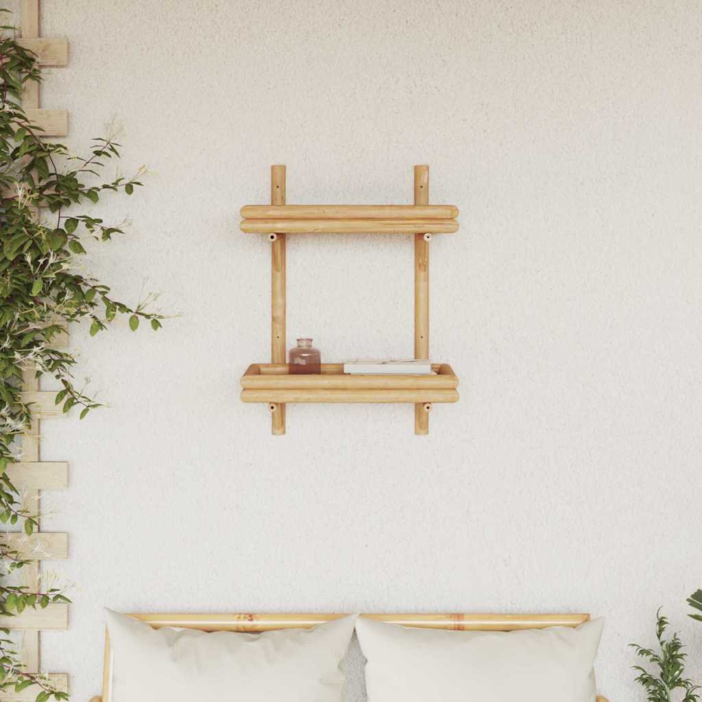Étagère Murale avec étagère Marron 45 x 26 x 60 cm Bambou - XIOS