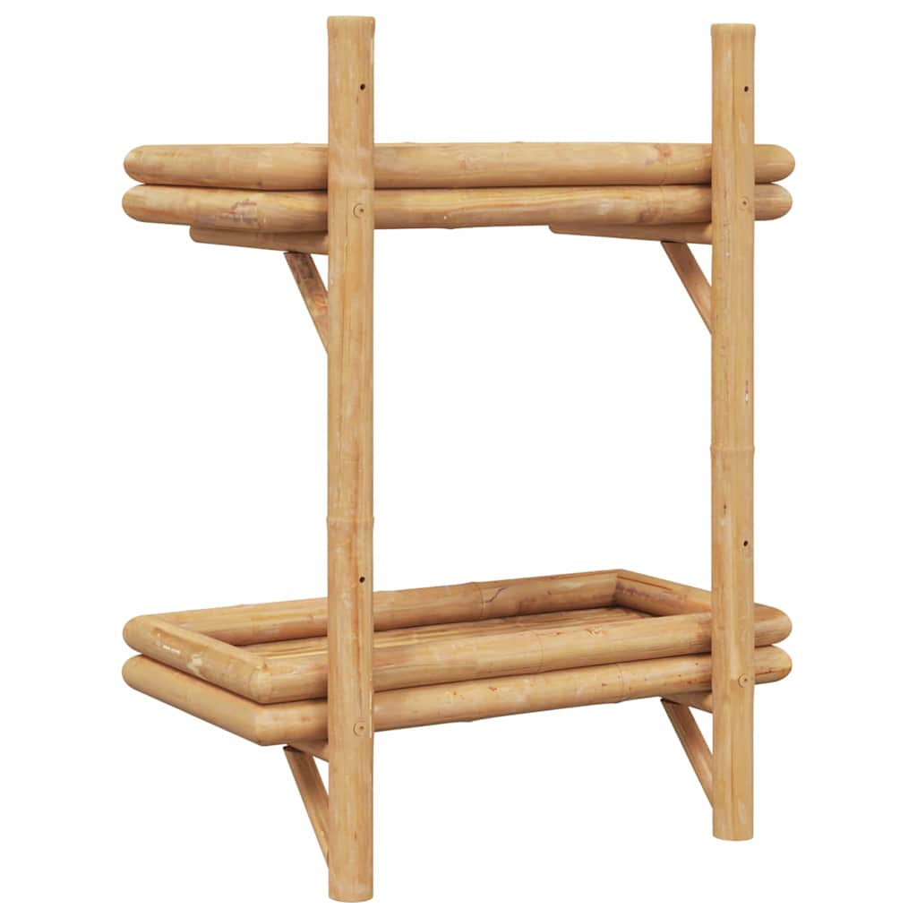Étagère Murale avec étagère Marron 45 x 26 x 60 cm Bambou - XIOS