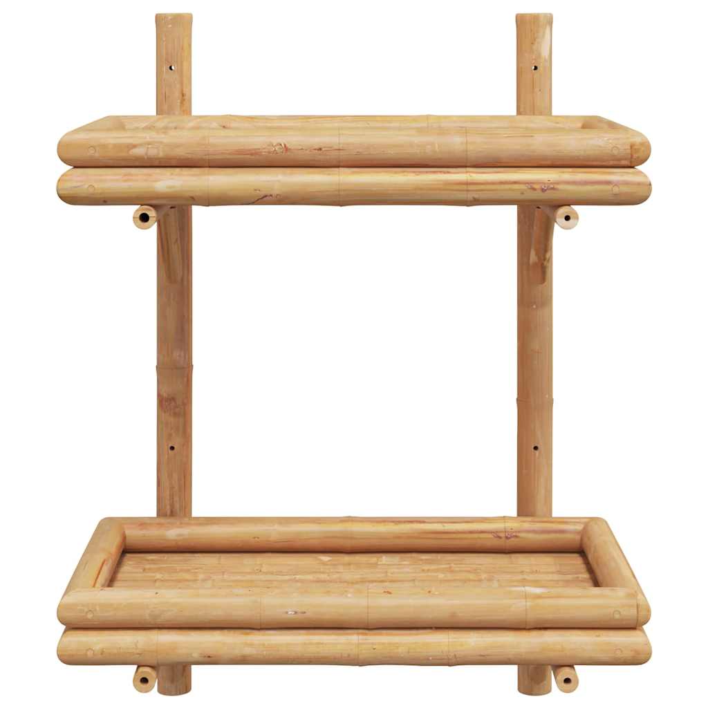Étagère Murale avec étagère Marron 45 x 26 x 60 cm Bambou - XIOS