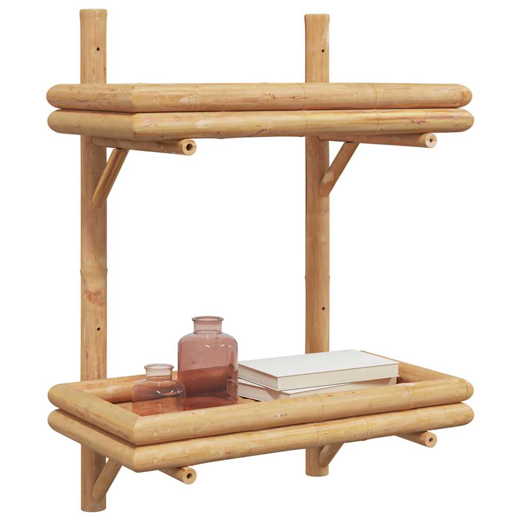 Étagère Murale avec étagère Marron 45 x 26 x 60 cm Bambou - XIOS
