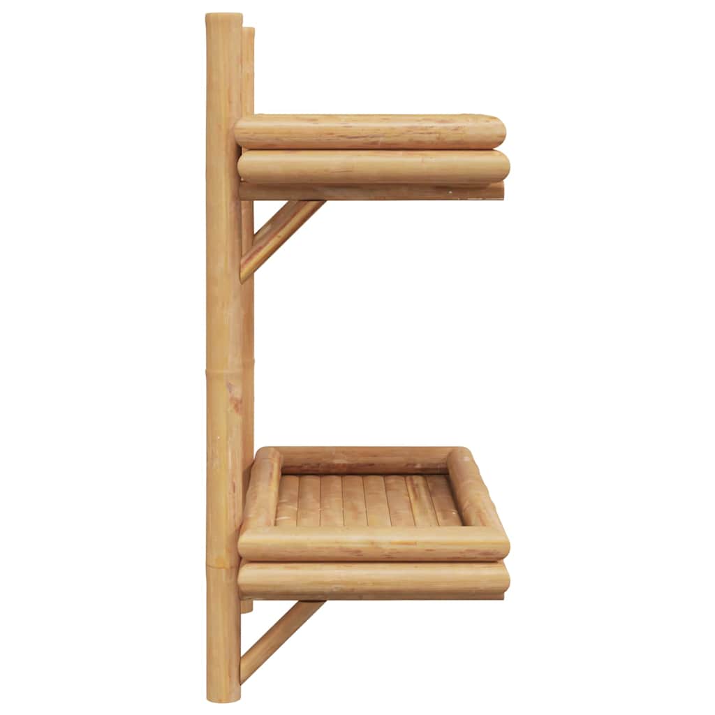Étagère Murale avec étagère Marron 45 x 26 x 60 cm Bambou - XIOS